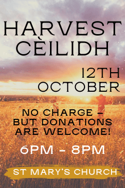 Harvest Cèilidh at the church!